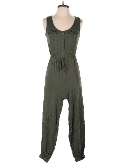 Pre-owned Rebellion Jumpsuit In Green