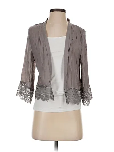 Pre-owned Rebellion Kimono In Gray