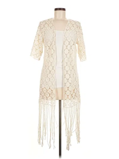 Pre-owned Rebellion Kimono In White