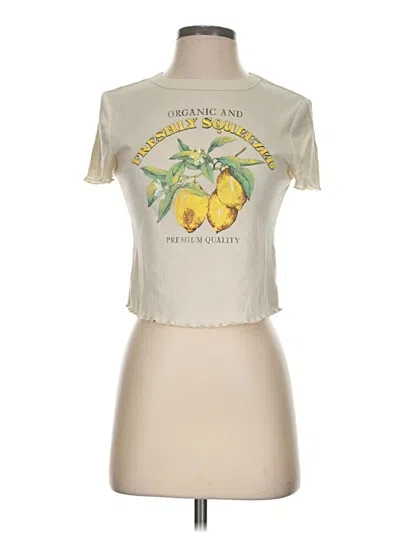 Pre-owned Rebellious One Short Sleeve T-shirt In Ivory