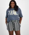 Rebellious One Trendy Plus Cotton Y'all Boyfriend Crewneck Tee
