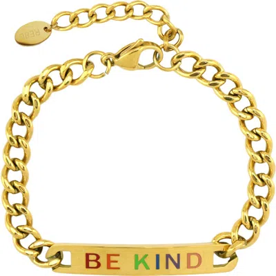 Rebl Be Kind Chain Bracelet