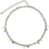 Rebl Gender Inclusive 6mm Faux Pearl Necklace In Silver
