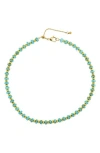 Rebl Gender Inclusive Beaded Necklace In Multi