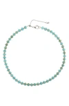 Rebl Gender Inclusive Beaded Necklace In Multi