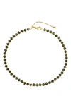 Rebl Gender Inclusive Beaded Necklace In Multi