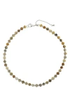 Rebl Gender Inclusive Beaded Necklace In Multi