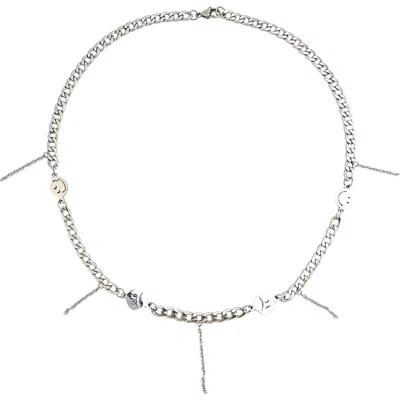 Rebl Gender Inclusive Dangle Chain Necklace