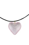 Rebl Gender Inclusive Heart Pendant Necklace