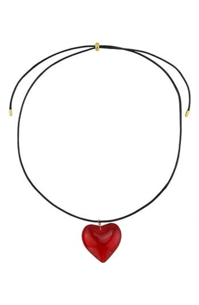 Rebl Gender Inclusive Heart Pendant Necklace