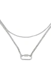 Rebl Gender Inclusive Layered Adjustable Necklace