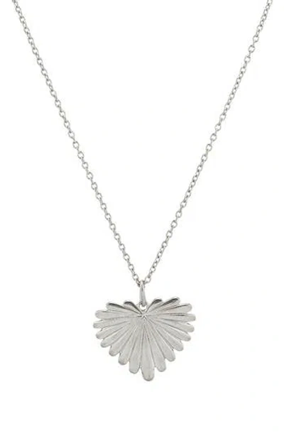 Rebl Gender Inclusive Leaf Pendant Necklace