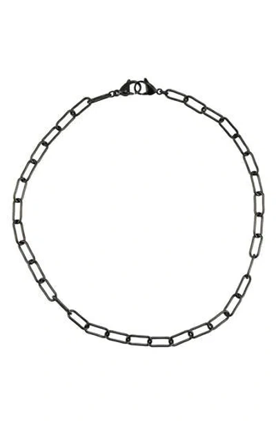Rebl Gender Inclusive Paperclip Chain Necklace