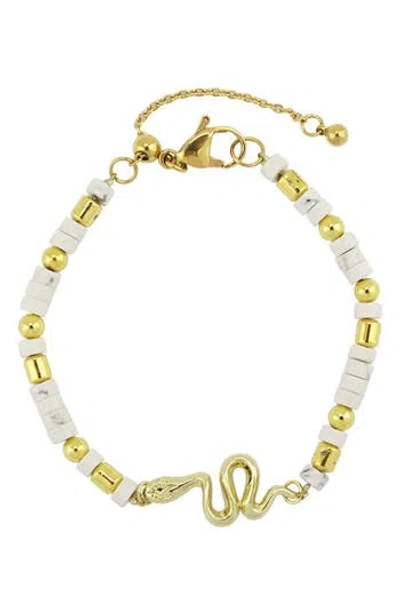 Rebl Gender Inclusive Snake Beaded Bracelet