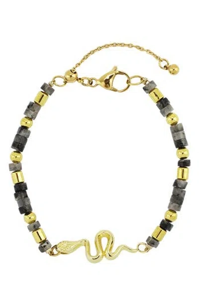 Rebl Gender Inclusive Snake Beaded Bracelet