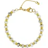 Rebl Gender Inclusive White Magnetite Bracelet