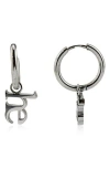 Rebl He Huggie Hoop Earrings