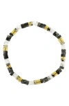 Rebl Mixed Stone Bead Bracelet