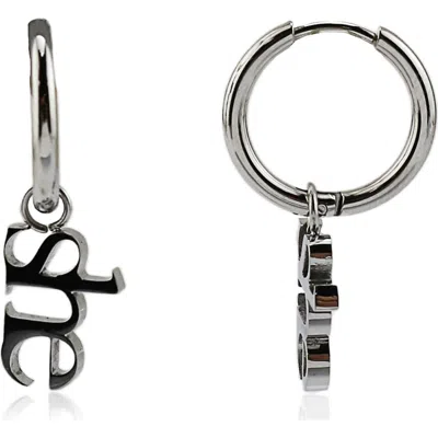 Rebl "she" Huggie Hoop Earrings
