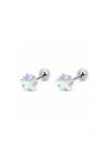 Rebl Star Crystal Single Earring In Metallic