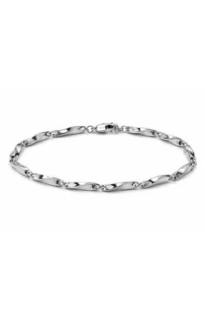 Rebl Twisted Link Bracelet In Metallic