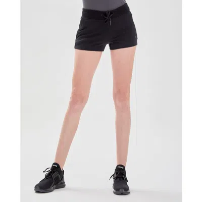 Rebody Active City Zip French Terry Shorts In Black