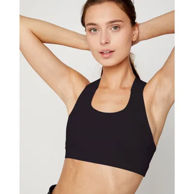 Rebody Active Cross X Silkiflex Lite Bra In Black