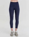 Rebody Active Energy Reflective Silkiflex Legging 21.5" In Cool Navy