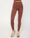 Rebody Active Explore Pocket Cloudlux Legging 26" In Walnut