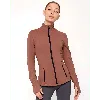 Rebody Active Gen Xyz Zip Up Cloudlux Track Jacket In Walnut