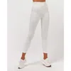 Rebody Active Hybrid Cloudlux Leggings 25" High Waist In Off White