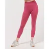 Rebody Active Hybrid Legging High Waist Crop Leggings 23" In Fuschia