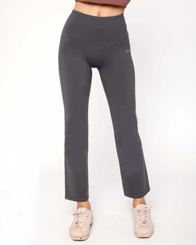 Rebody Active Lexi Bootcut Cloudlux Leggings 25.5" In Smoke