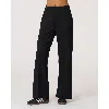 Rebody Active Madison Pintuck Wide Leg Scuba Pant 30" In Black