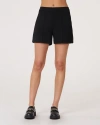 Rebody Active Madison Scuba Knit Short 4" In Black