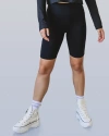 Rebody Active Making Moves Cloudlux Pocket Biker Shorts 8.5" In Black