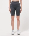 Rebody Active Making Moves Cloudlux Pocket Biker Shorts 8.5" In Smoke