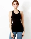 Rebody Active Primer Racerback Yoga Tank In Cozy Black