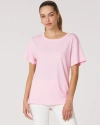 Rebody Active Rebody Essentials Oversized Short Sleeve Top In Pink