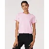Rebody Active Rebody Essentials Short Sleeve Crop Tee In Pink