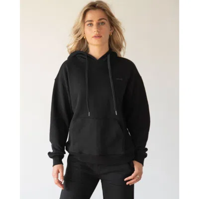 Rebody Active Rebody Lifestyle Hoodie In Metropolis Black/slate