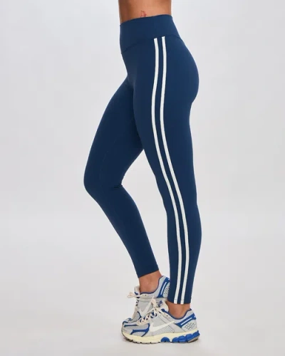 Rebody Active Reluxe Cleo High Rise Legging 25" In Blue
