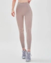 Rebody Active Shine On Silkiflex Legging 27" In Mauve