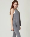 Rebody Active Sidekick Long Tie Tank In Stone Olive