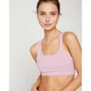 Rebody Active Strappy X Silkiflex Lite Bra In Baby Pink