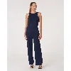 Rebody Active That's A Wrap Scuba Jumpsuit In Cool Navy