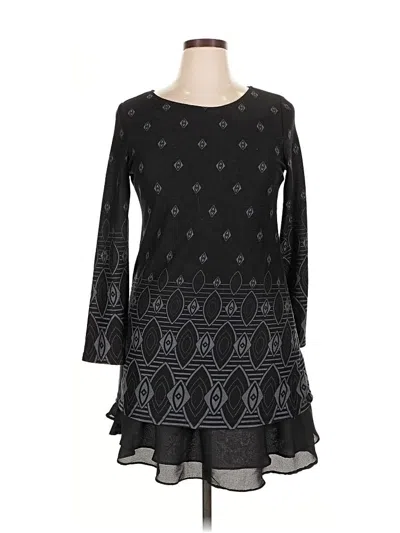 Pre-owned Reborn Casual Dress In Black