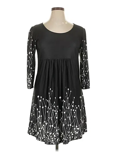 Pre-owned Reborn Casual Dress In Black