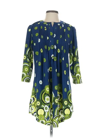 Pre-owned Reborn Casual Dress In Blue