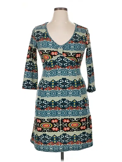 Pre-owned Reborn Casual Dress In Blue